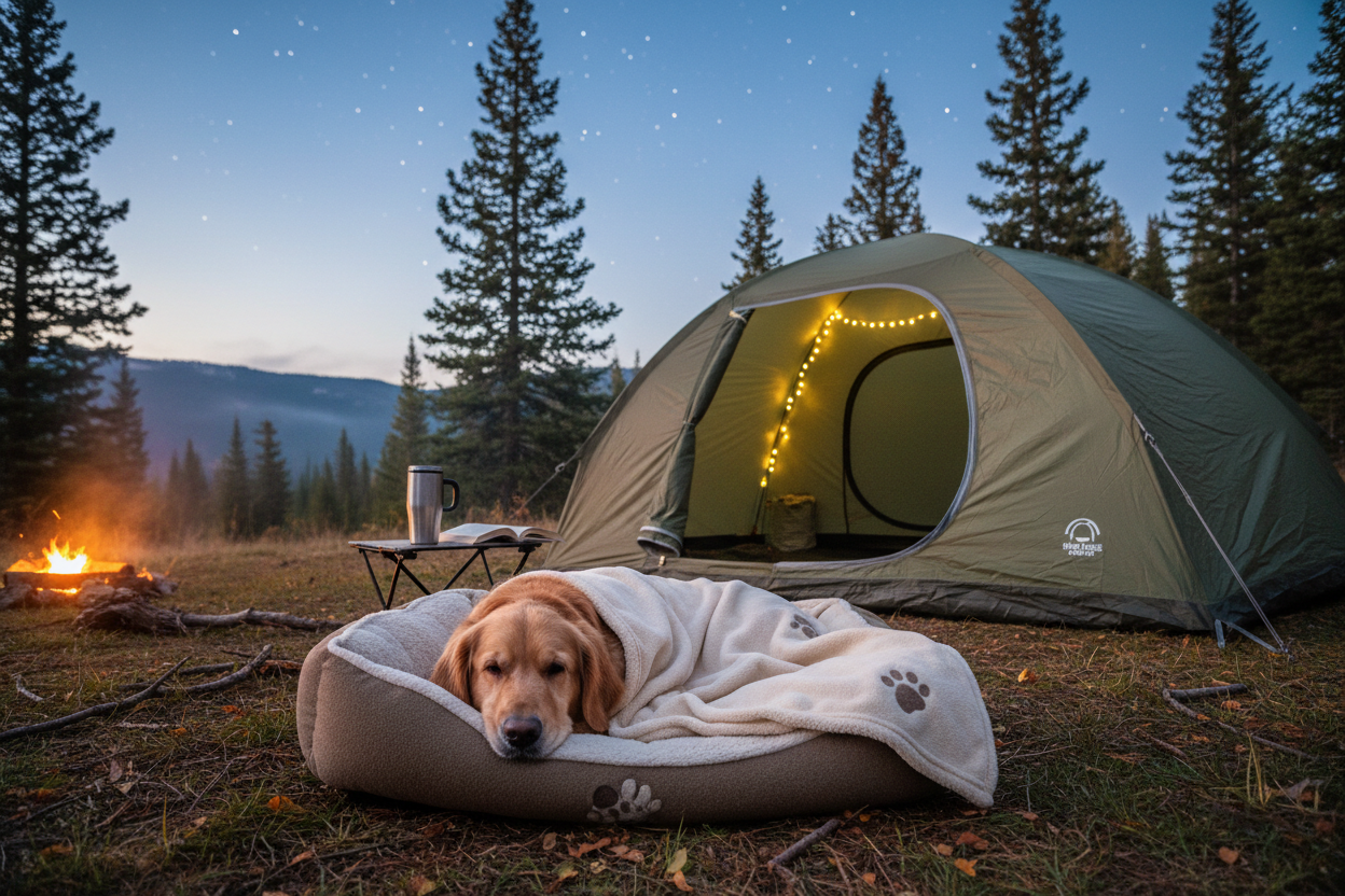 Portable Dog Bedding & Linens