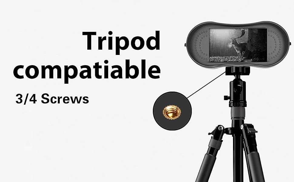 Night Vision Goggles Digital Zoom 1000ft HD 1080P