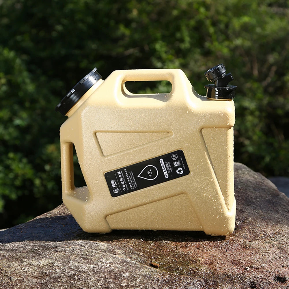 10/12L Outdoor Large-Capacity Water Container with Faucet