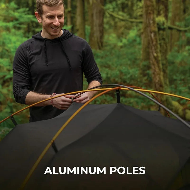 2 Person Backpacking Tent, Lightweight, Waterproof