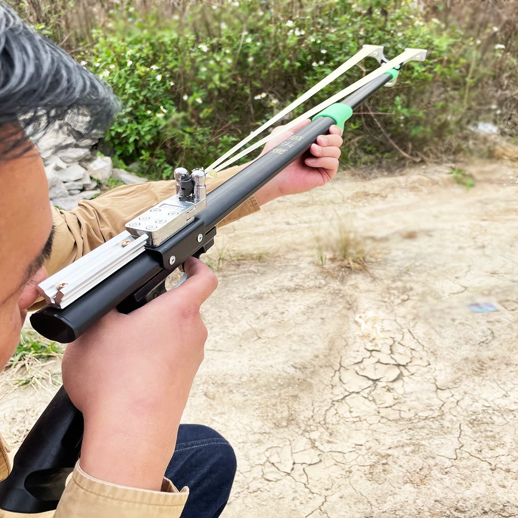 Powerful Metal Slingshot - Professional Outdoor Hunting Catapult