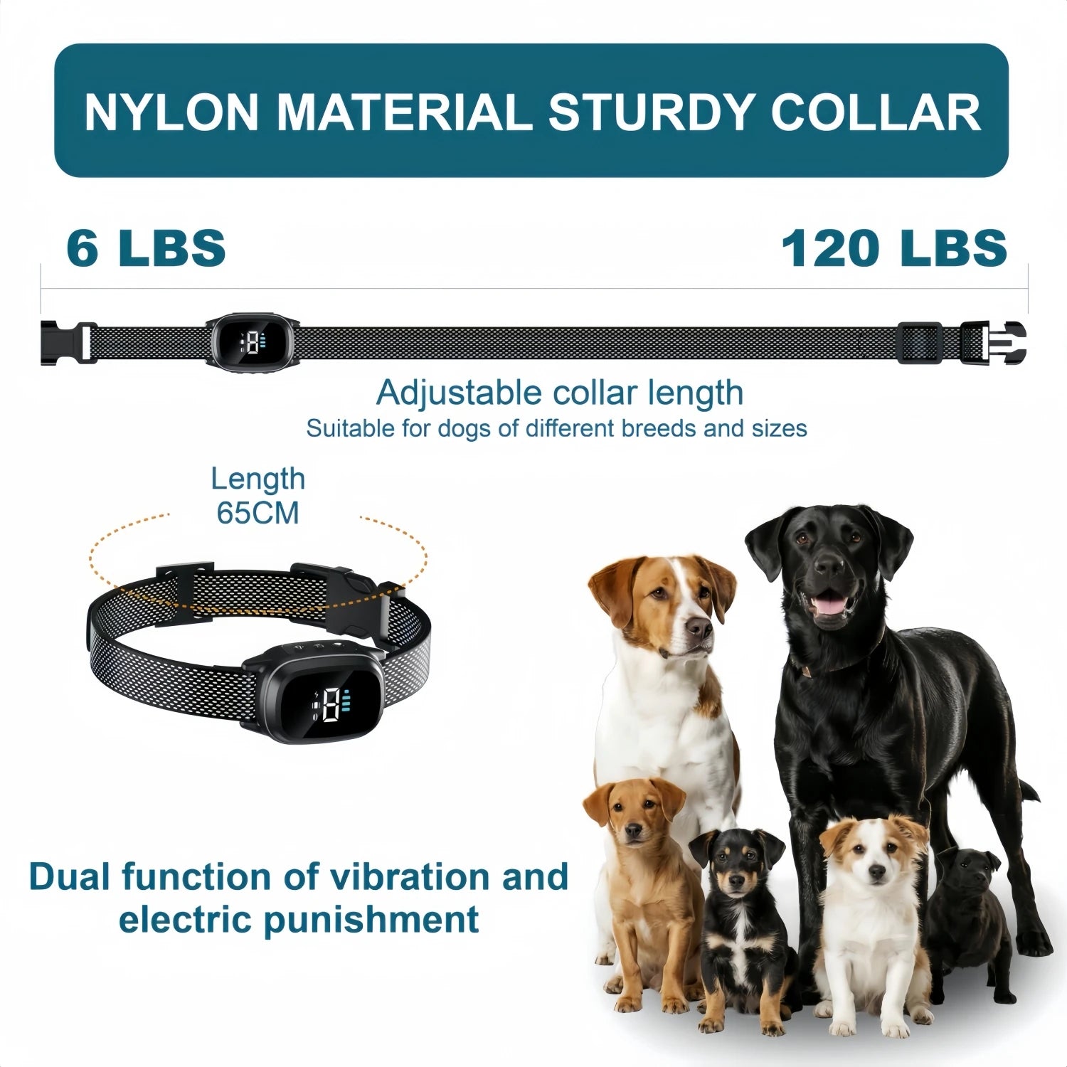 Rechargeable Anti-Bark Collar For Dog
