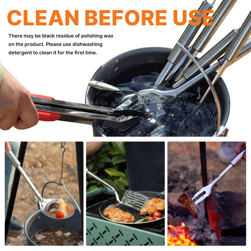 Camping Cooking Utensils Set
