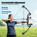 Compound Bow, Right Hand, Hunting Kit: 3 Pin Lighted Sight