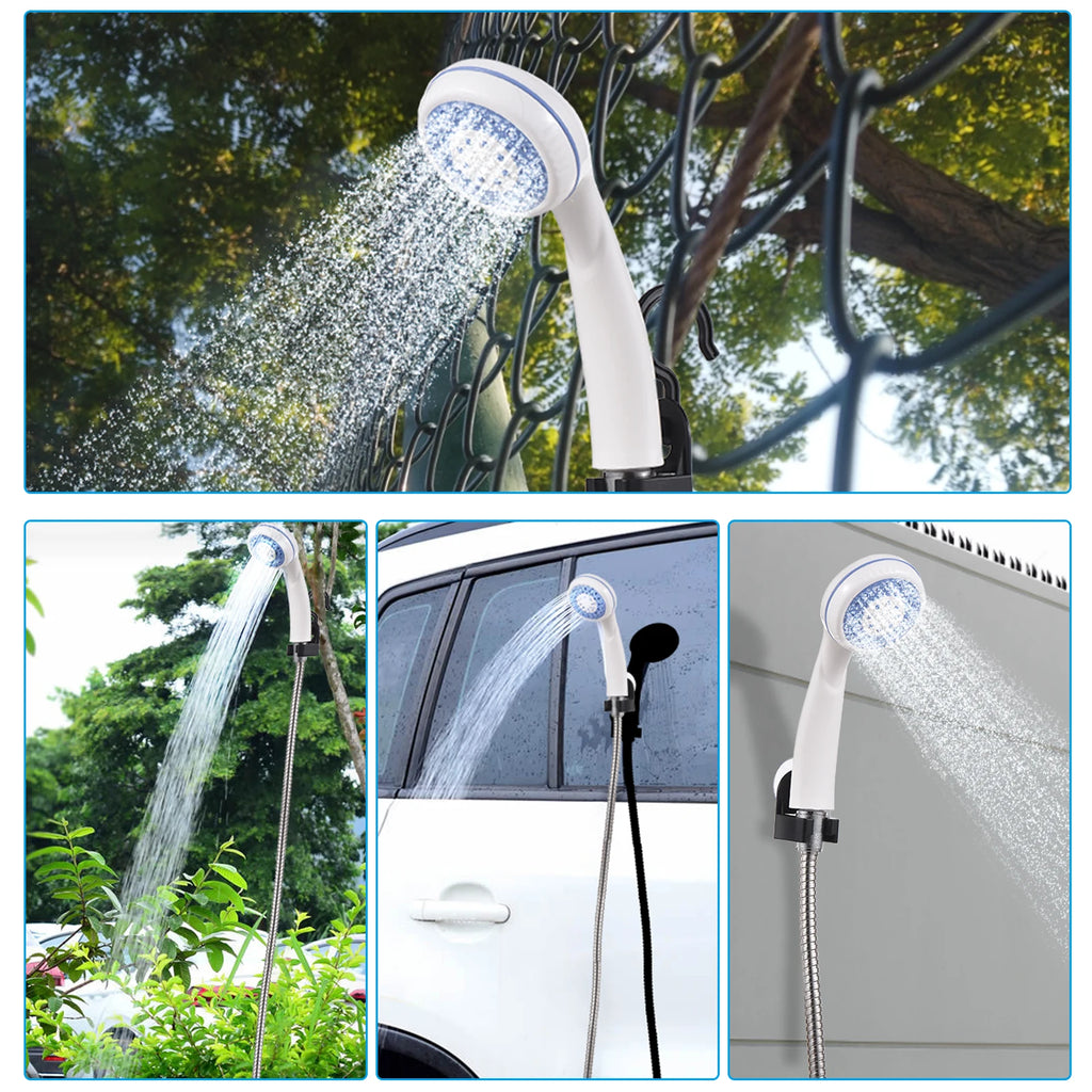 Portable Camping Shower USB Rechargeable Pump