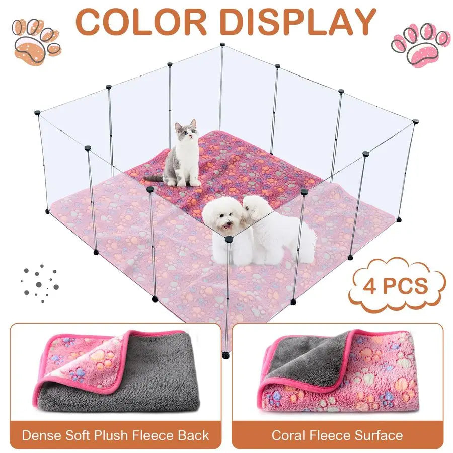 4pcs Waterproof Dog Sleeping Mat