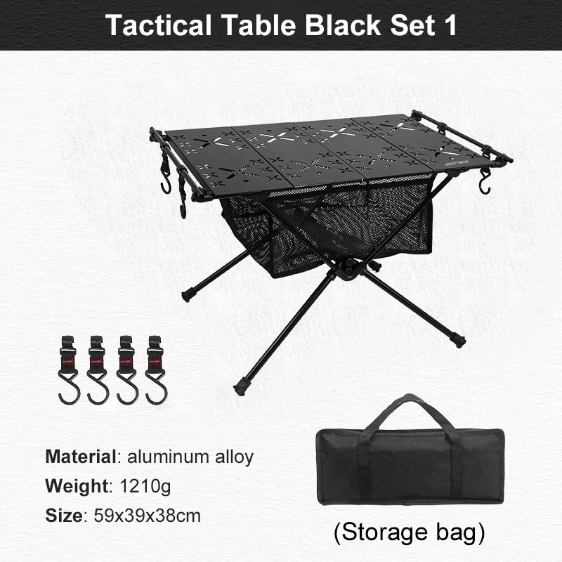 Folding Camping Table, Lightweight Aluminum