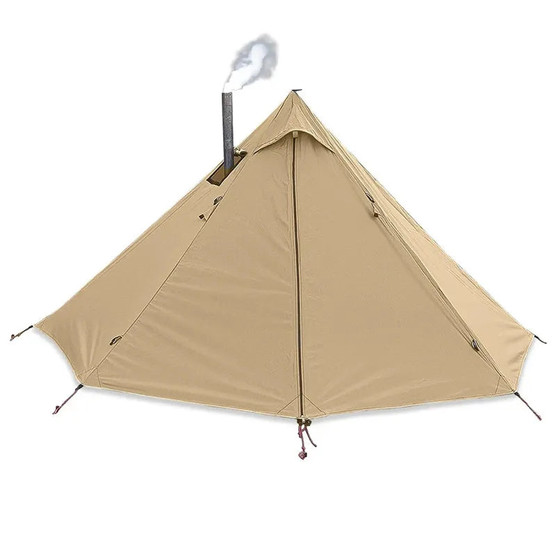 1-Person Camping Hot Tent with Chimney