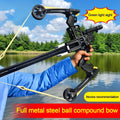 Metal Compound Bow with Green Light Sighting