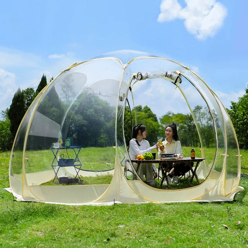 4-8 Person Transparent Dome Tent Ideal for Stargazing