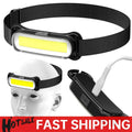 Rechargeable LED Headlamp 3-Mode with Adjustable Headband