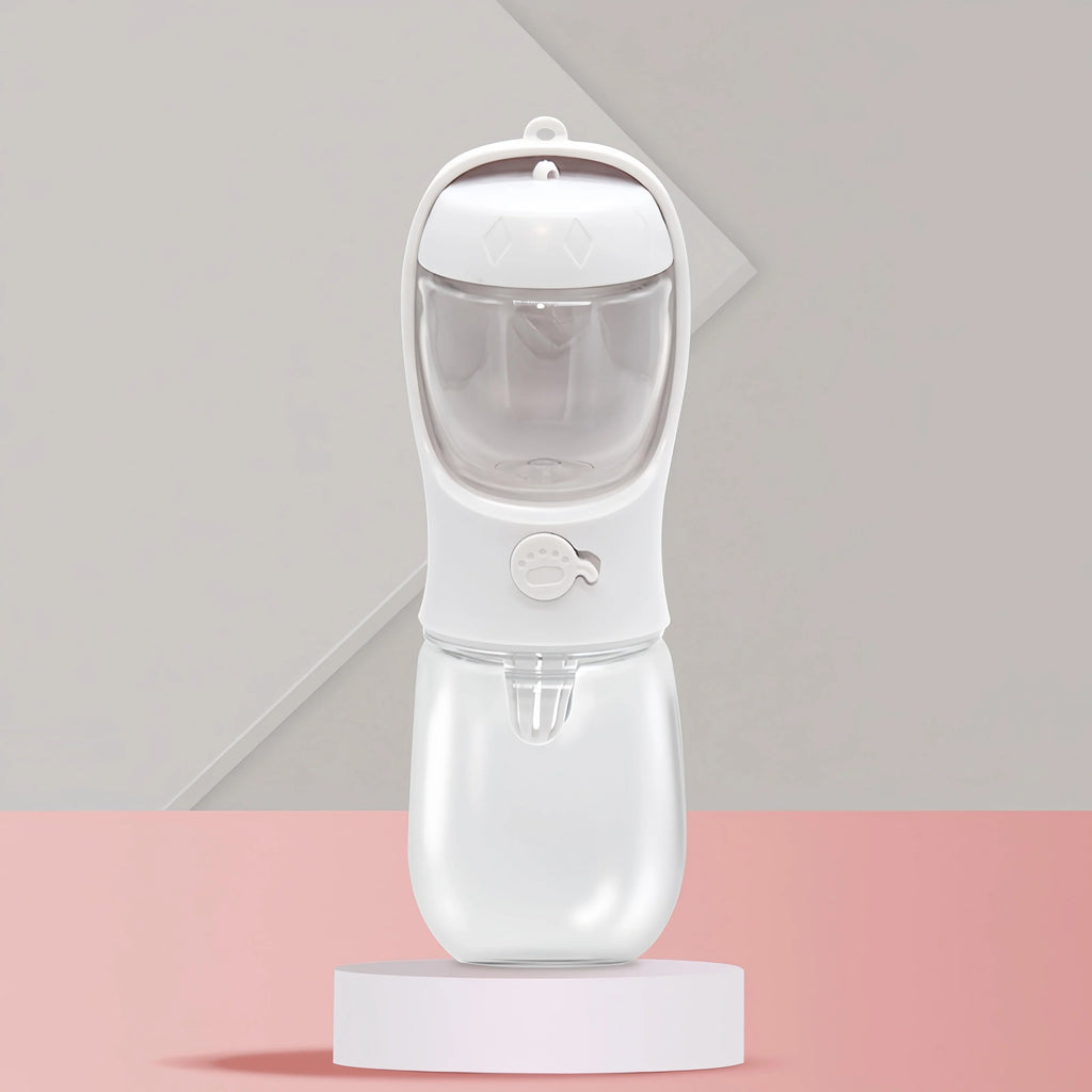 Portable Dog Water Bottle with Food Storage