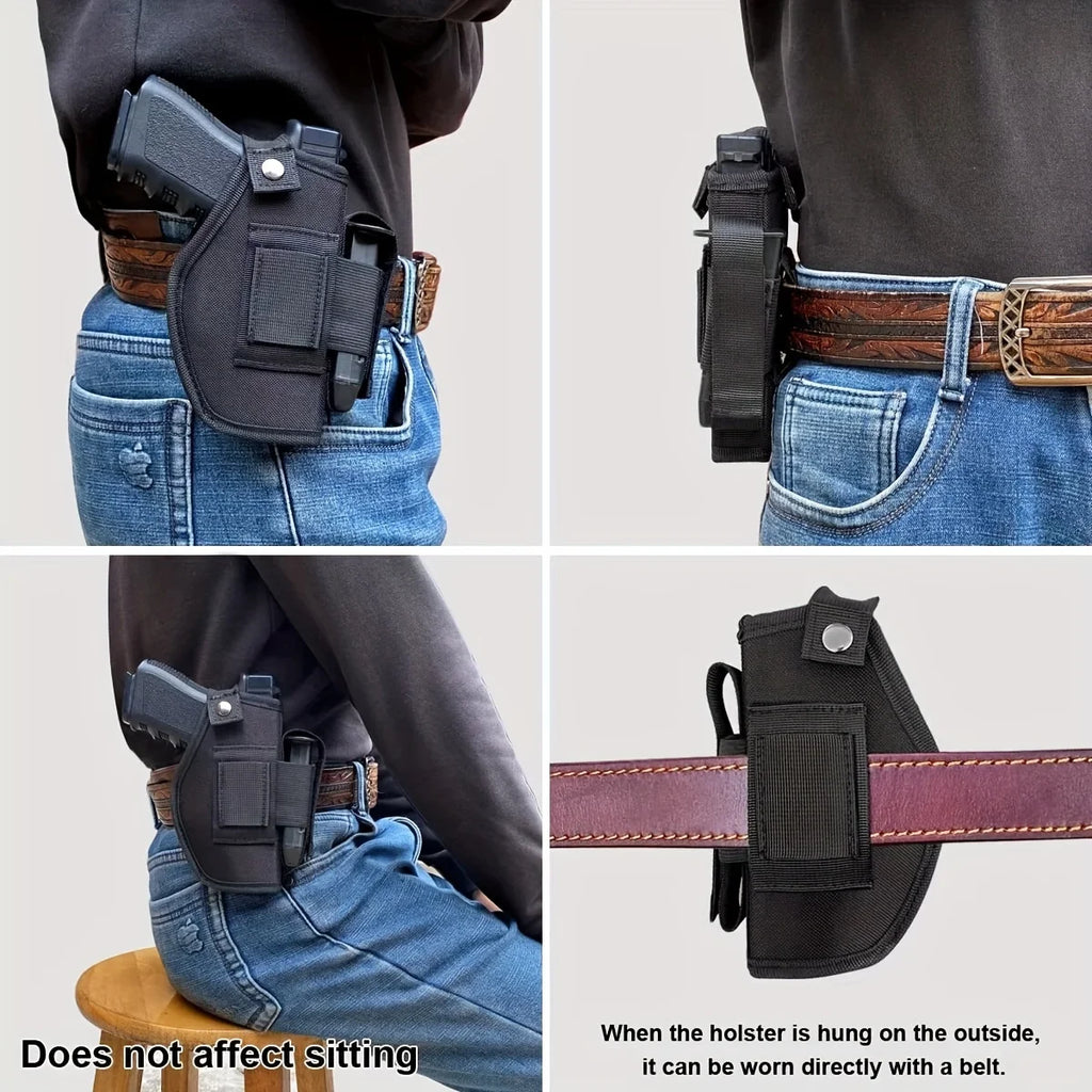 Ambidextrous Nylon Concealed Carry Gun Holster