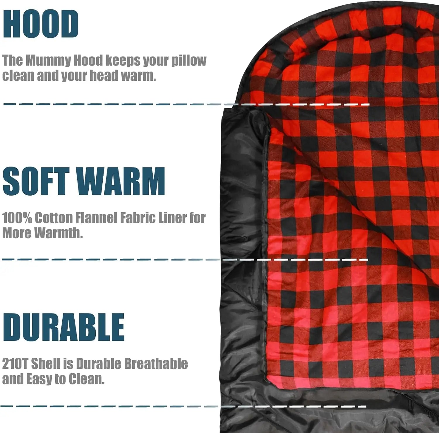 4 Season Cold Weather Sleeping Bag
