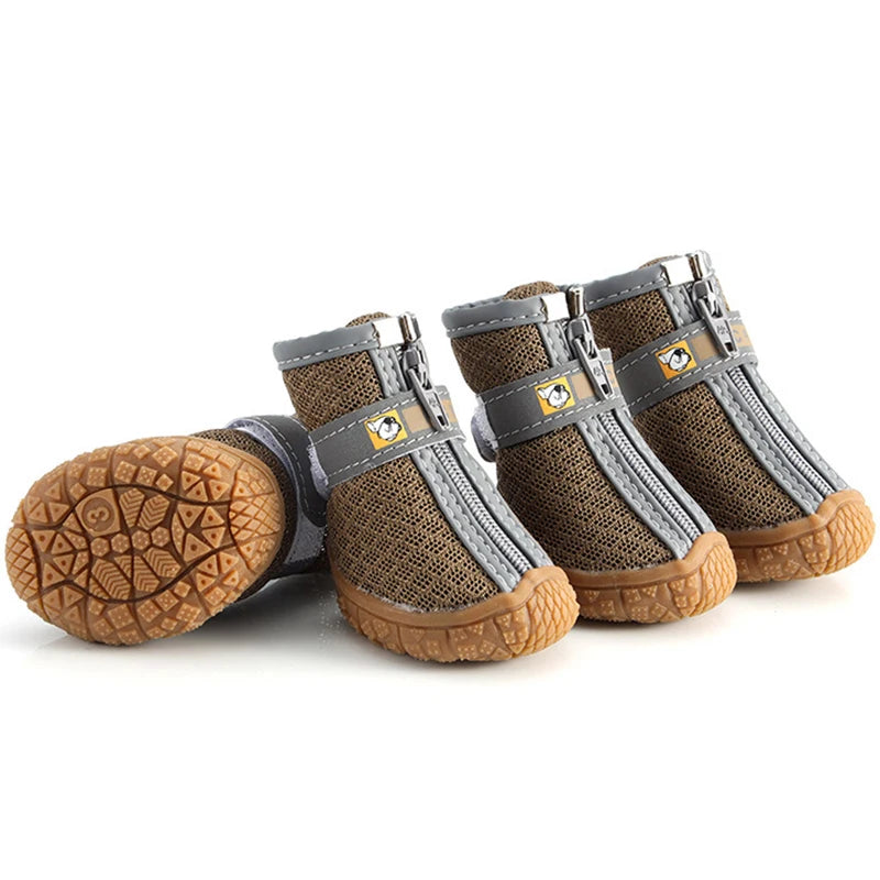 Dog Booties, Thick Sole, Plush Lined, Breathable Paw Protection