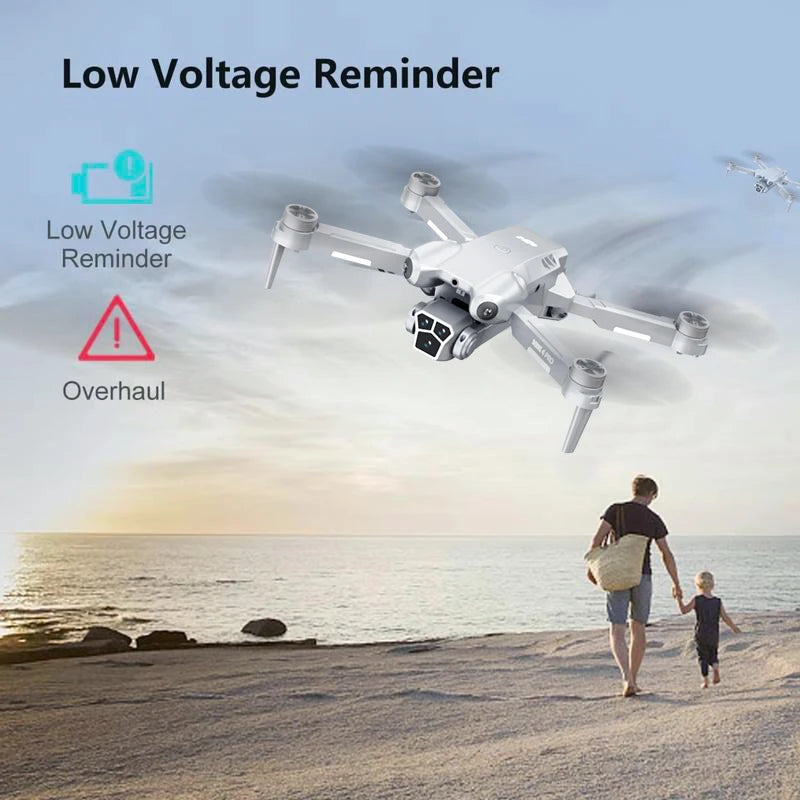 Drone with 8K Camera & GPS Auto-Return - Professional Aerial Photography Quadcopter