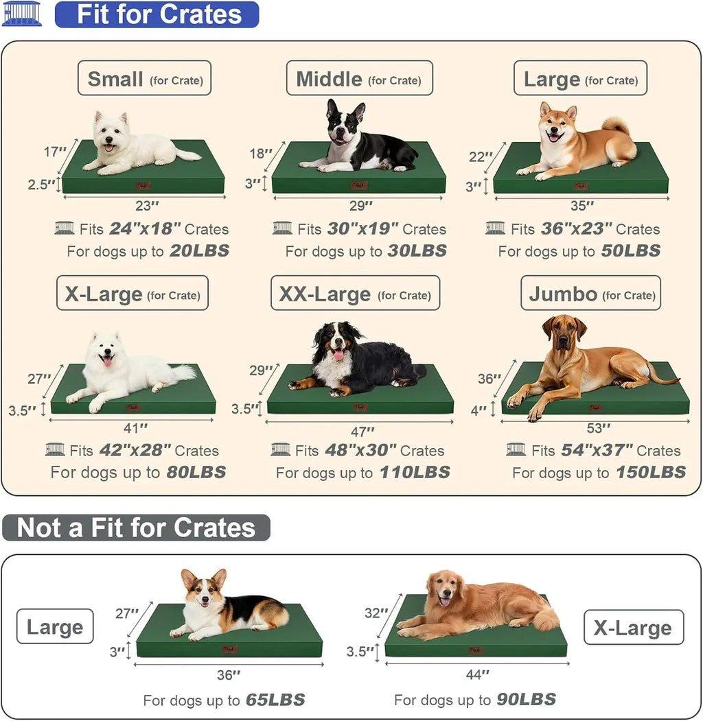 Outdoor All Weather Dog Bed