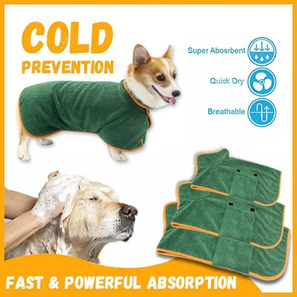Dog Bathrobe / Bath Towel