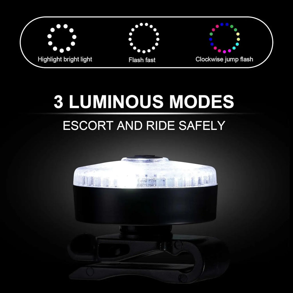 LED Dog Collar Pendant - USB Rechargeable Flashlight for Nighttime Safety