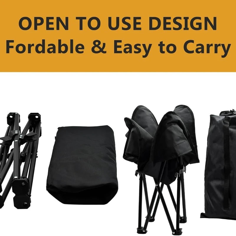 Folding Dog Bed, Portable Raised, Carrying Bag Included