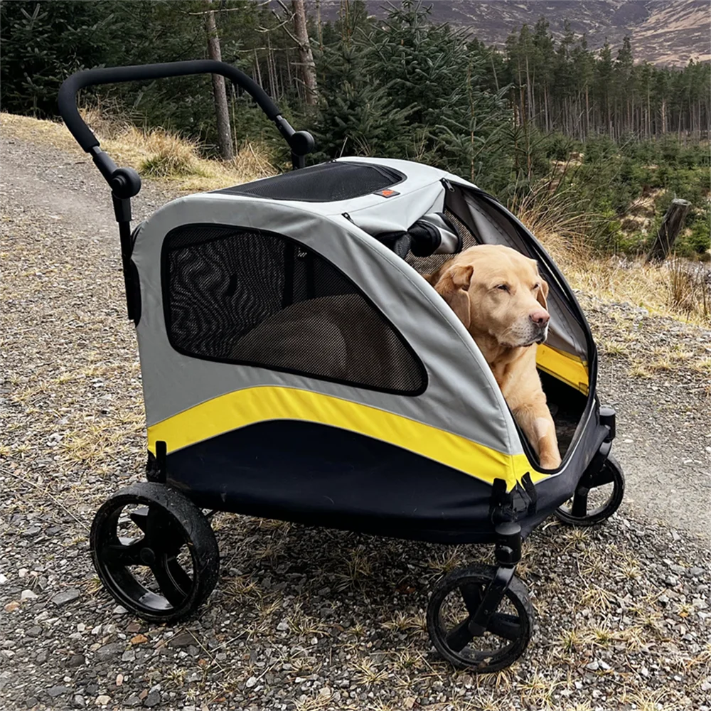 Premium Dog Stroller / Foldable Cart for S/M/L/XL Dogs