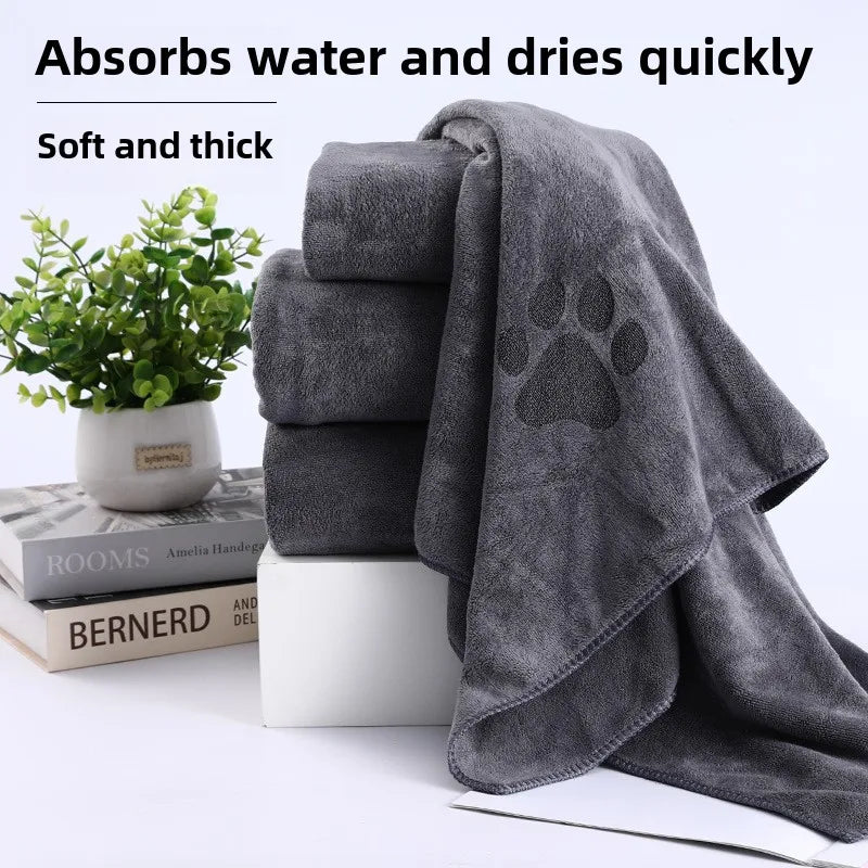 Pet Towel Soft, Thickened and Quick-drying