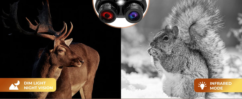 Night Vision Binoculars Rechargeable 8X Digital Zoom 600 Meters