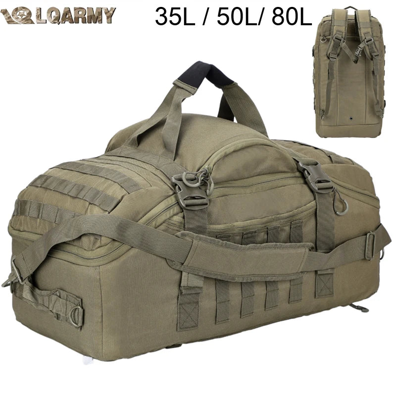 Outdoor Mountaineering Duffel Bag 35L/50L/80L
