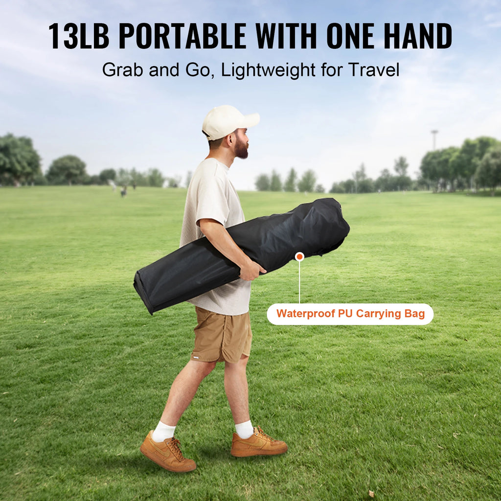 Camping Arm Chairs Padded Lumbar Back