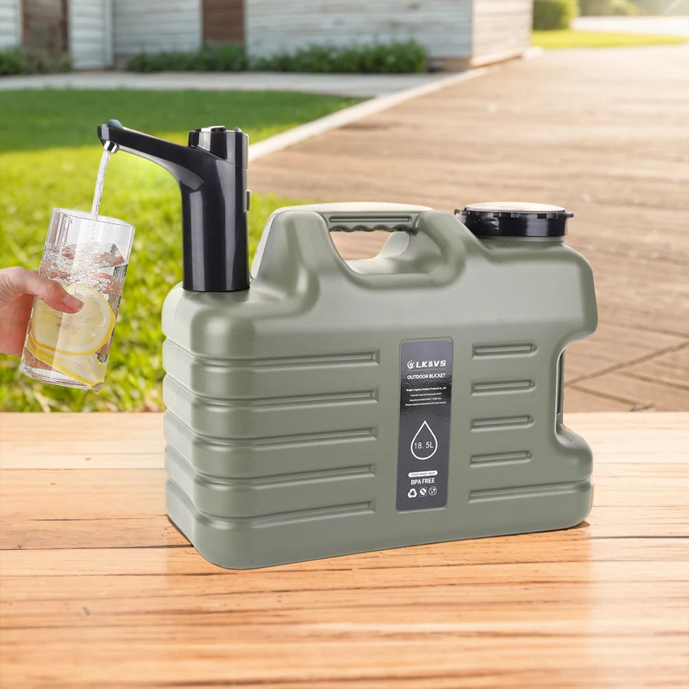 Rechargeable Portable Water Dispenser for Outdoor Camping