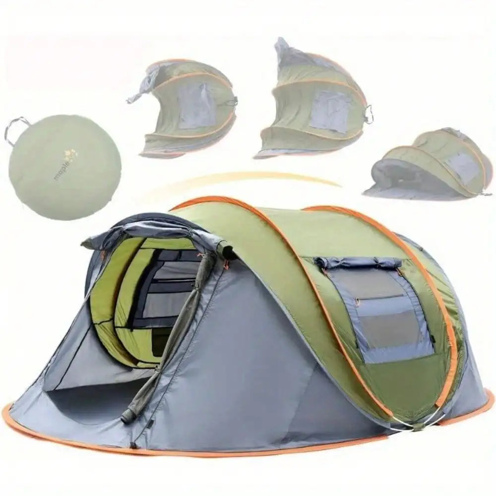 2-4 Person Easy Pop-Up Tent with 2 Doors
