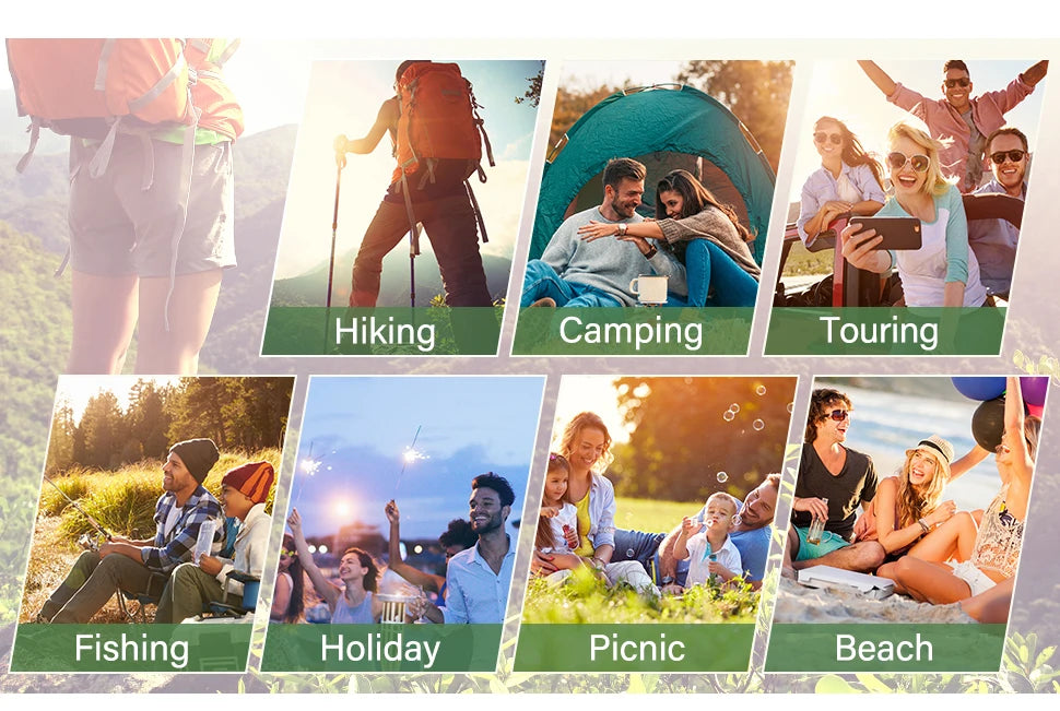 Camping Sleeping Pad with Built-in Foot Pump