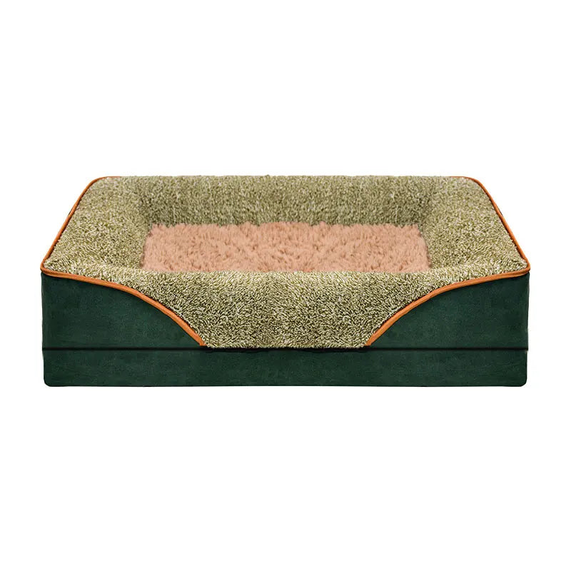 All-season dog bed, removable and washable