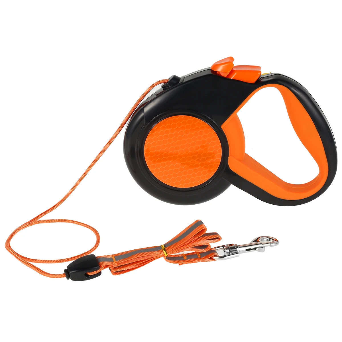 8M Retractable Dog Lead, Heavy-Duty Reflective Leash
