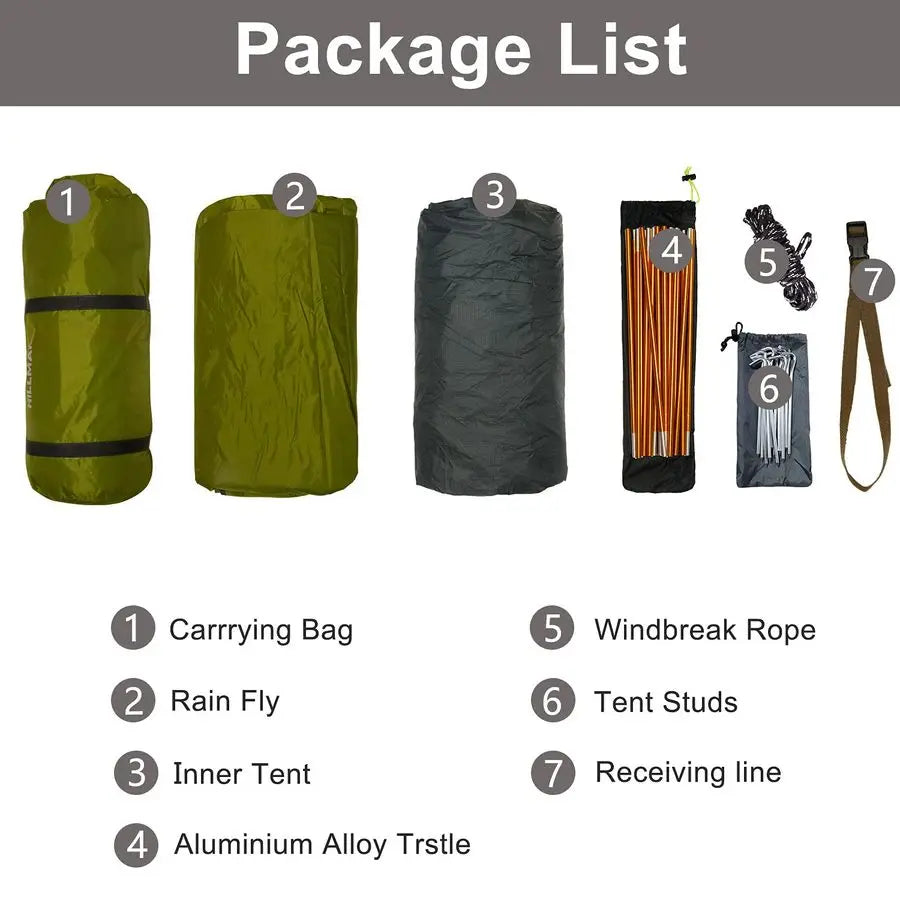 2-4 Person Tents for Camping, Instant Lightweight