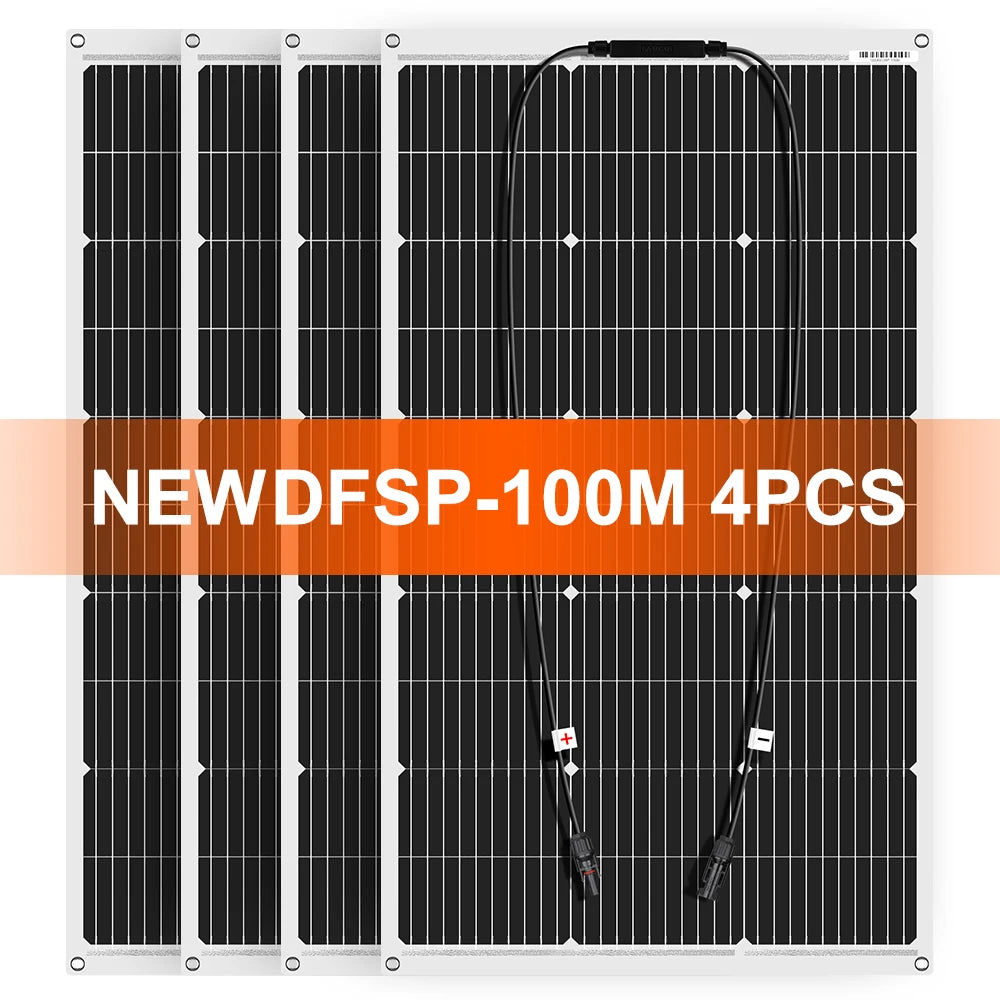 Flexible Solar Panels 18V 100W/200W/400W
