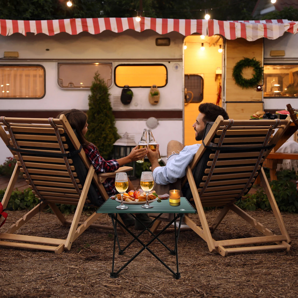 Portable Camping Side Table, Ultralight Aluminum