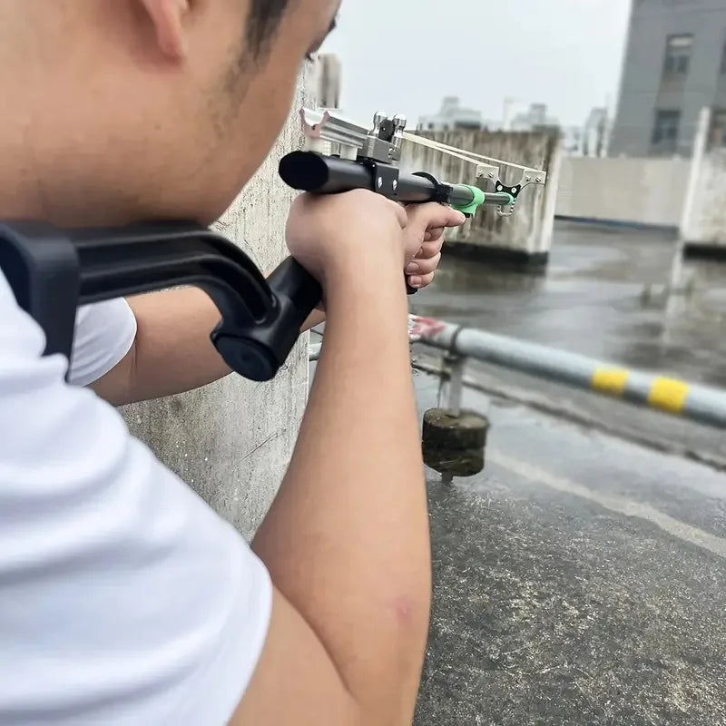 Reversible stainless steel slingshot -