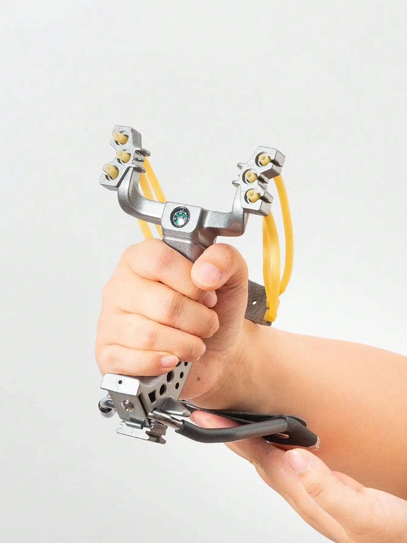High-Power Slingshot With Wrist Guard