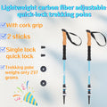 Lightweight Carbon Fiber Trekking Poles