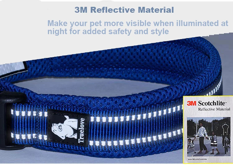 Traveling Dog Collar - Comfort Padded Collar for Medium & Large Dogs
