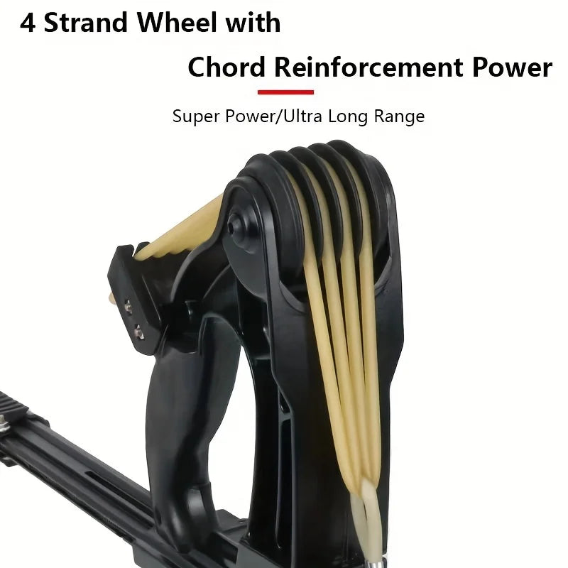 60LBS 40 Series Compound Bow Multi Strand Rubber Band Pulley Bow