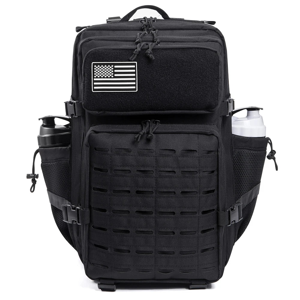 45L Tactical Backpack with Cup Holders