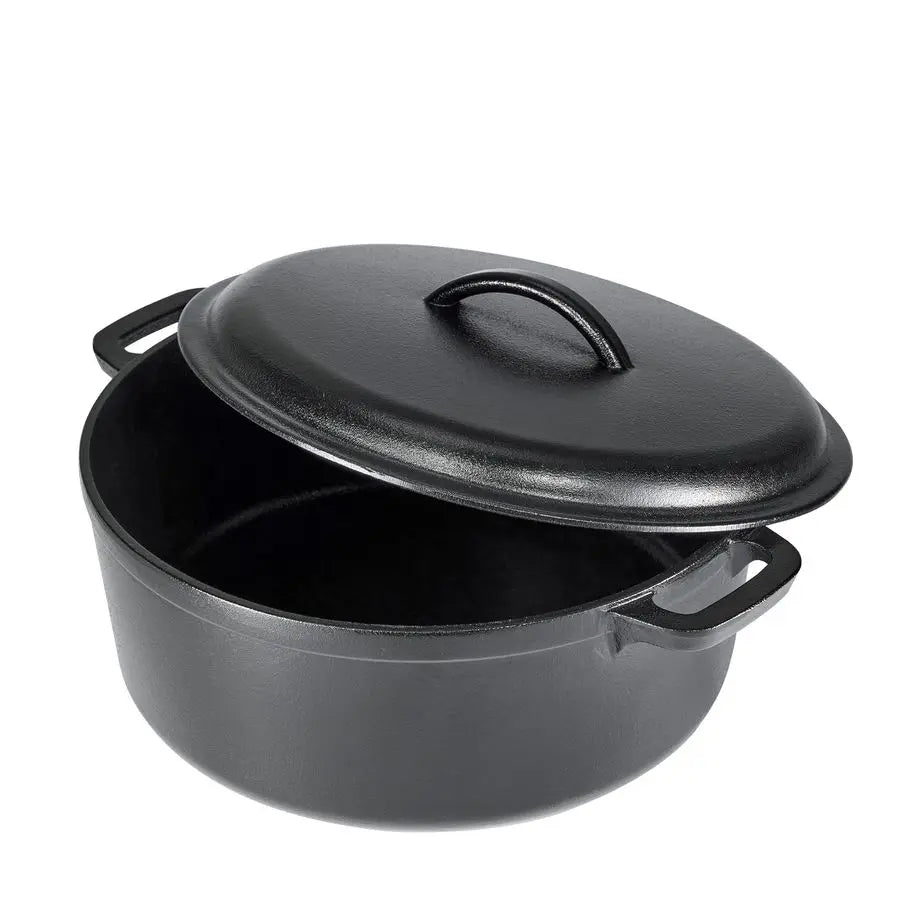 Pre-Seasoned Cast Iron Dutch Oven Pot with Lid