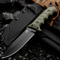 High-quality 440C steel fixed blade, straight outdoor knife