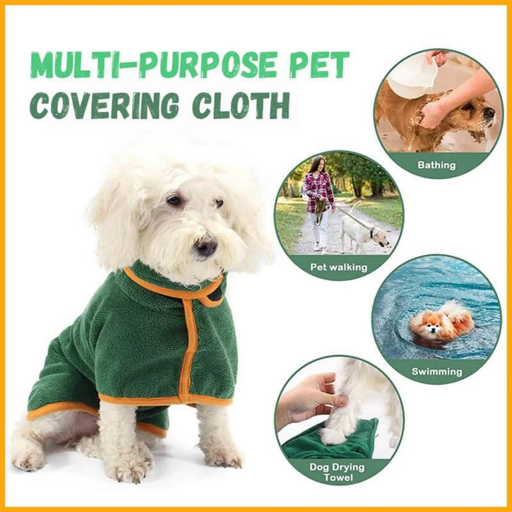 Dog Bathrobe / Bath Towel