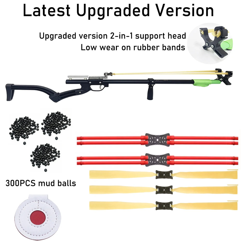 Powerful Metal Slingshot - Professional Outdoor Hunting Catapult