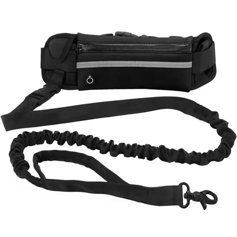 Hands Free Dog Leash, Reflective and Retractable