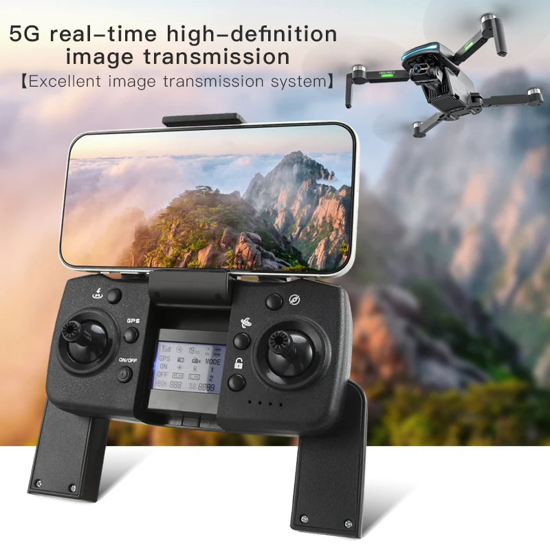 Professional Drone with 4K HD Camera & GPS Return-Home - Aerial Photography Quadcopter