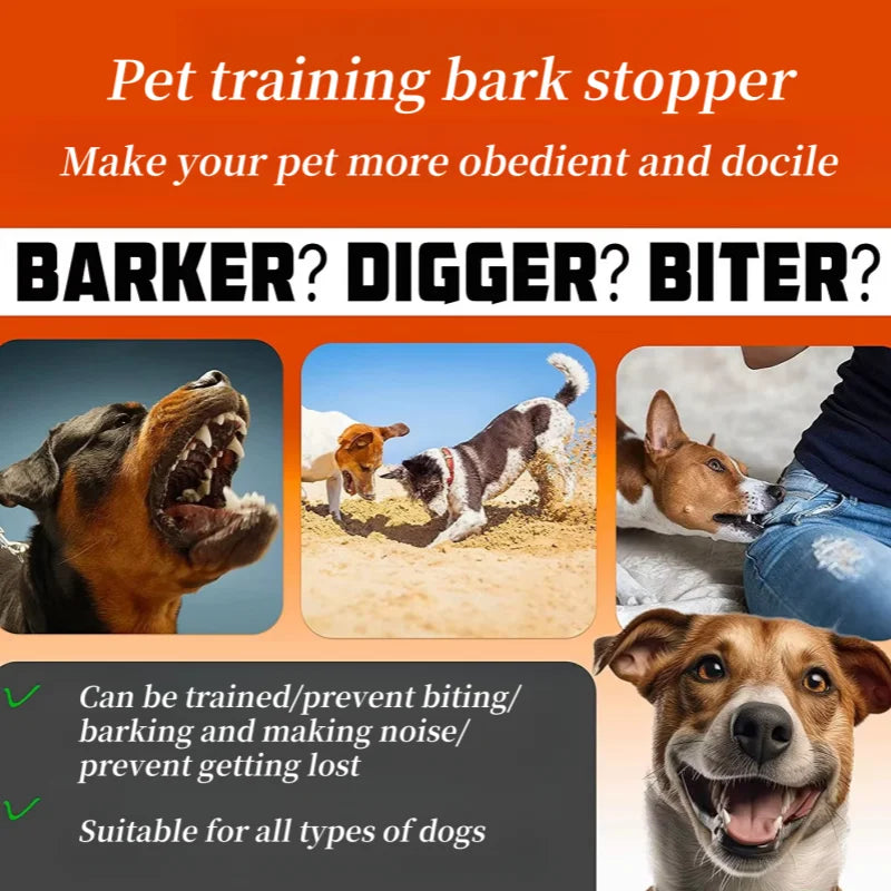 Rechargeable Anti-Bark Collar For Dog